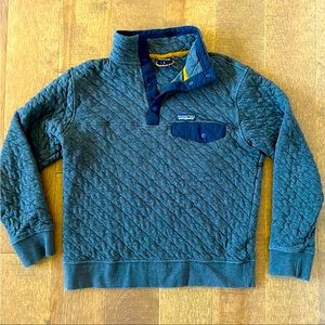 Patagonia "Cotton Quilt Snap-T” Pullover | Mens M